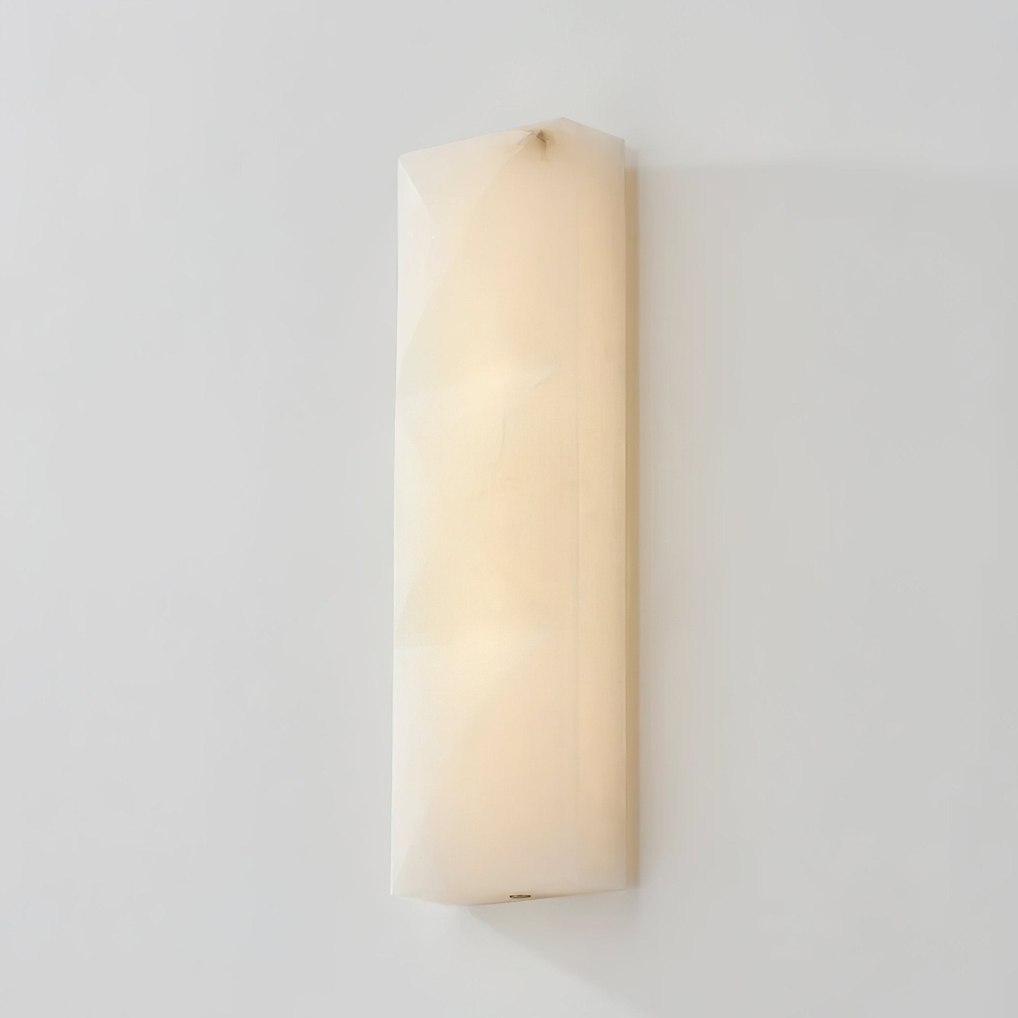 Dione Geometric Alabaster Wall Light - Neutralighting