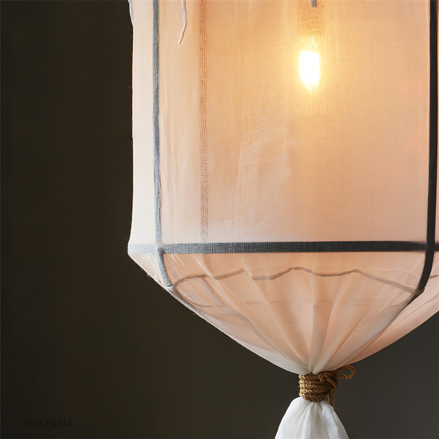 Lioraren Pendelleuchte Stoff Bohemian-Letslighting