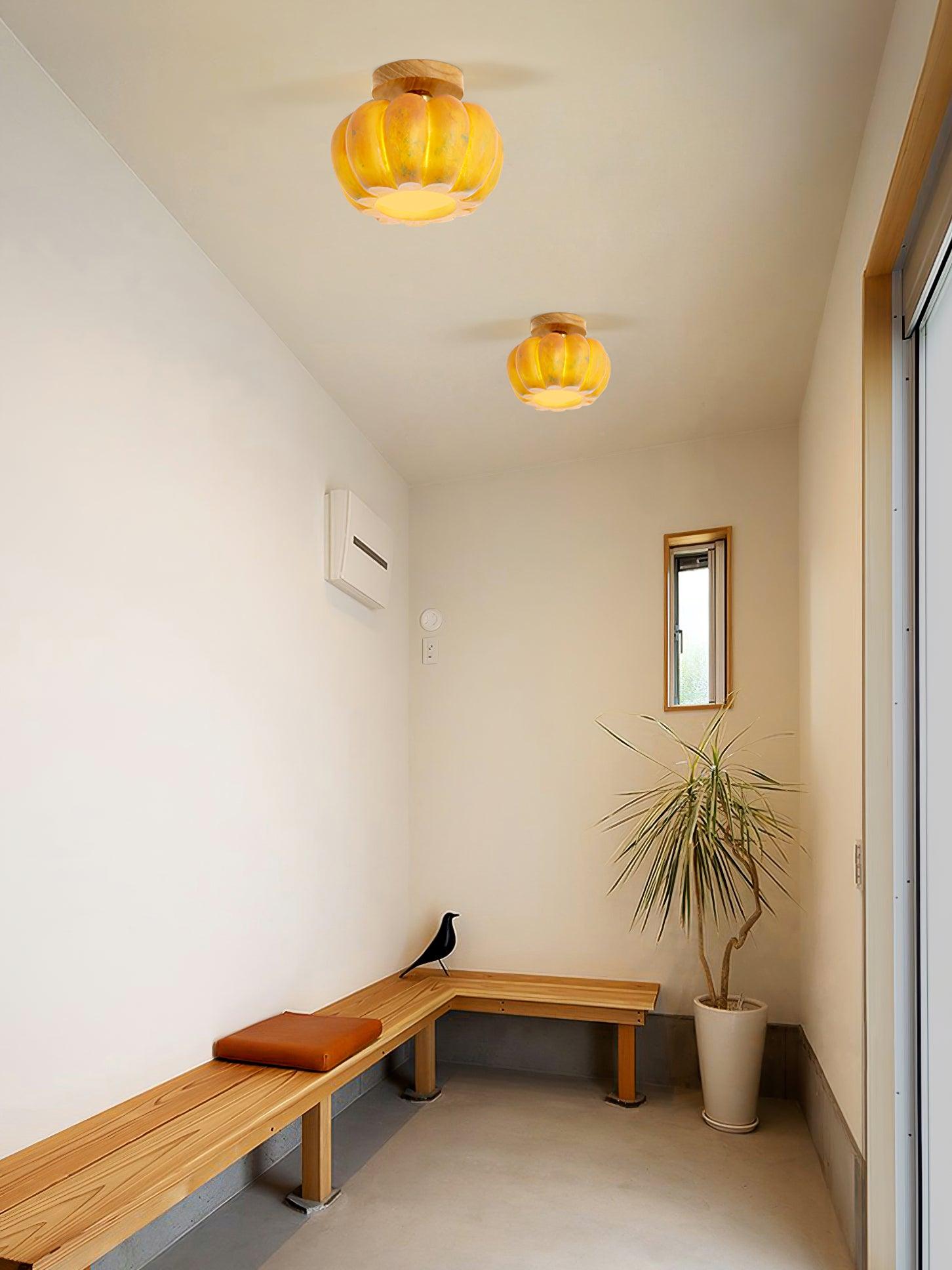 Finn Vintage Deckenleuchte aus Kunstharz-Letslighting