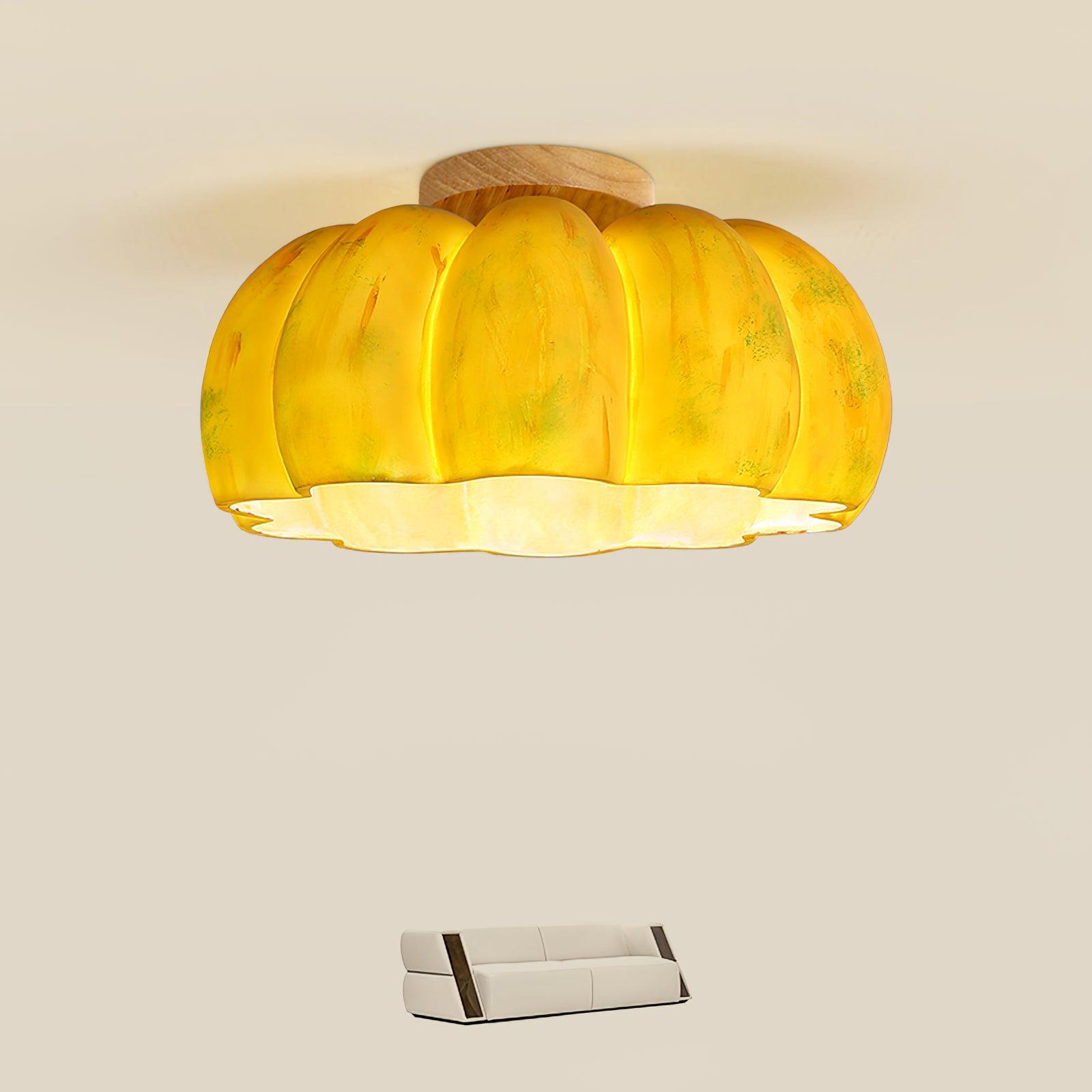 Finn Vintage Deckenleuchte aus Kunstharz-Letslighting