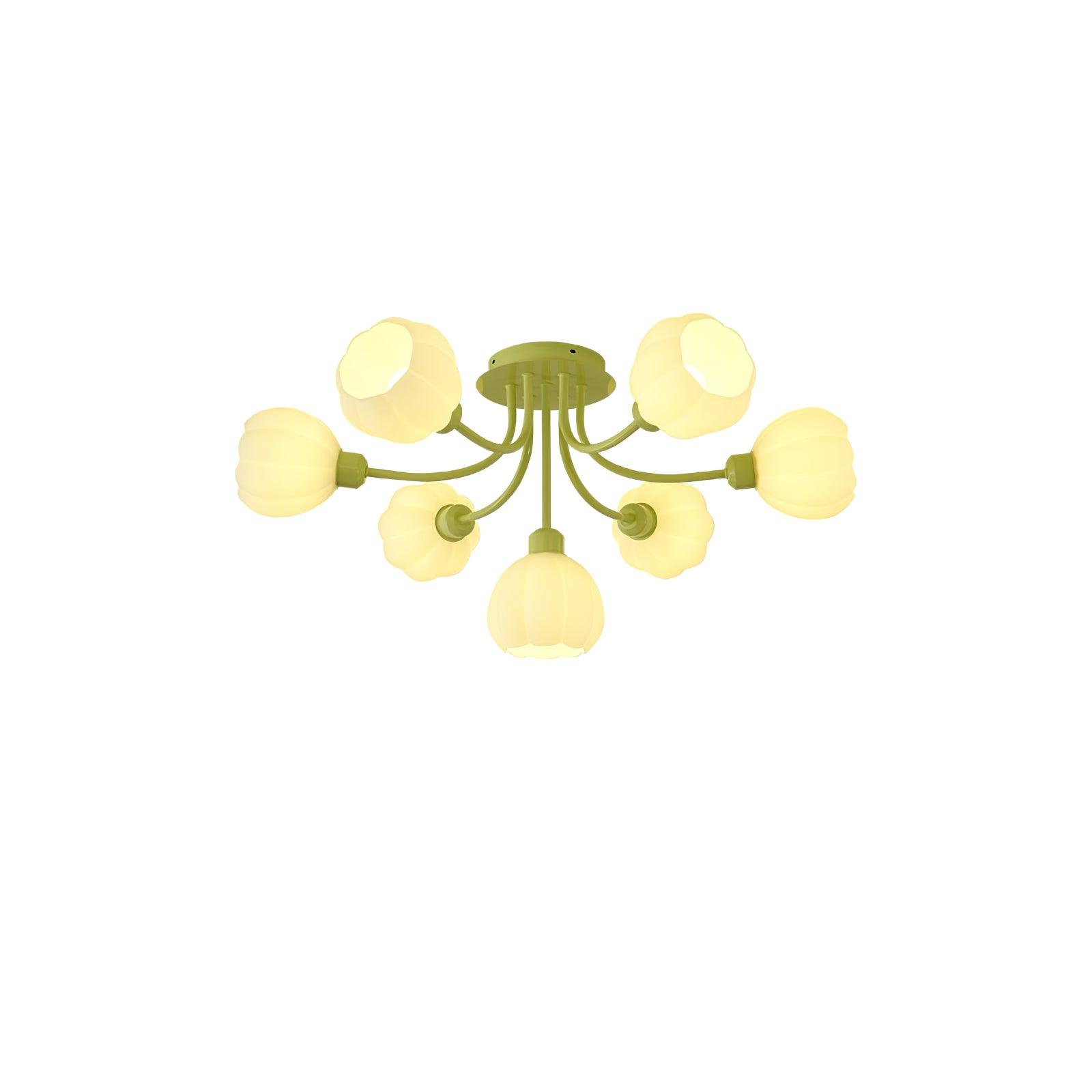 Zenorarae Elegance Matcha Glas Deckenleuchte-Letslighting