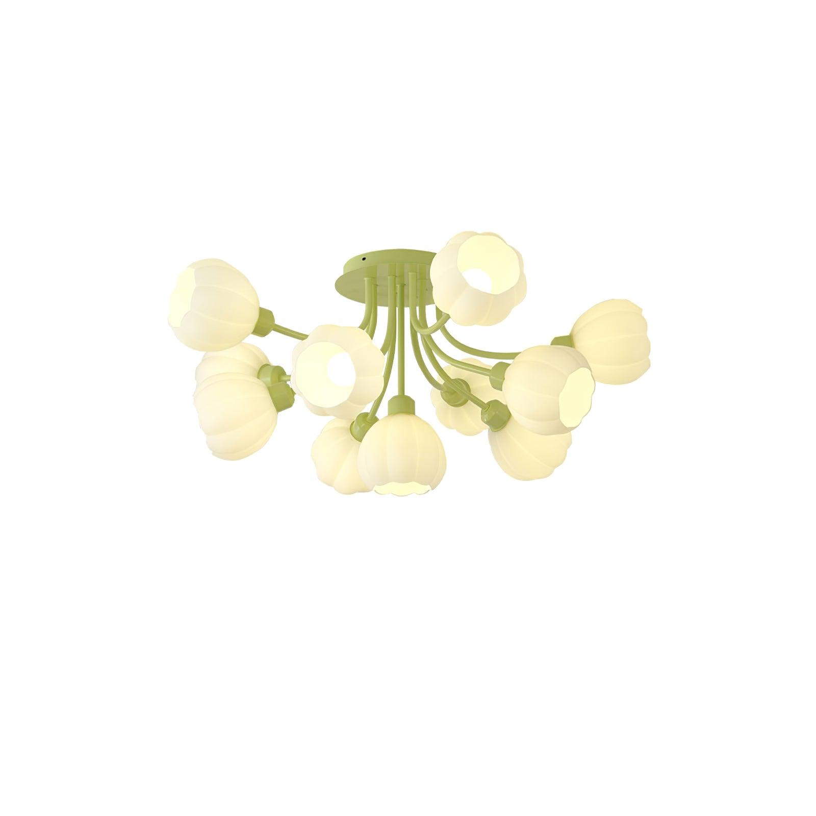 Zenorarae Elegance Matcha Glas Deckenleuchte-Letslighting