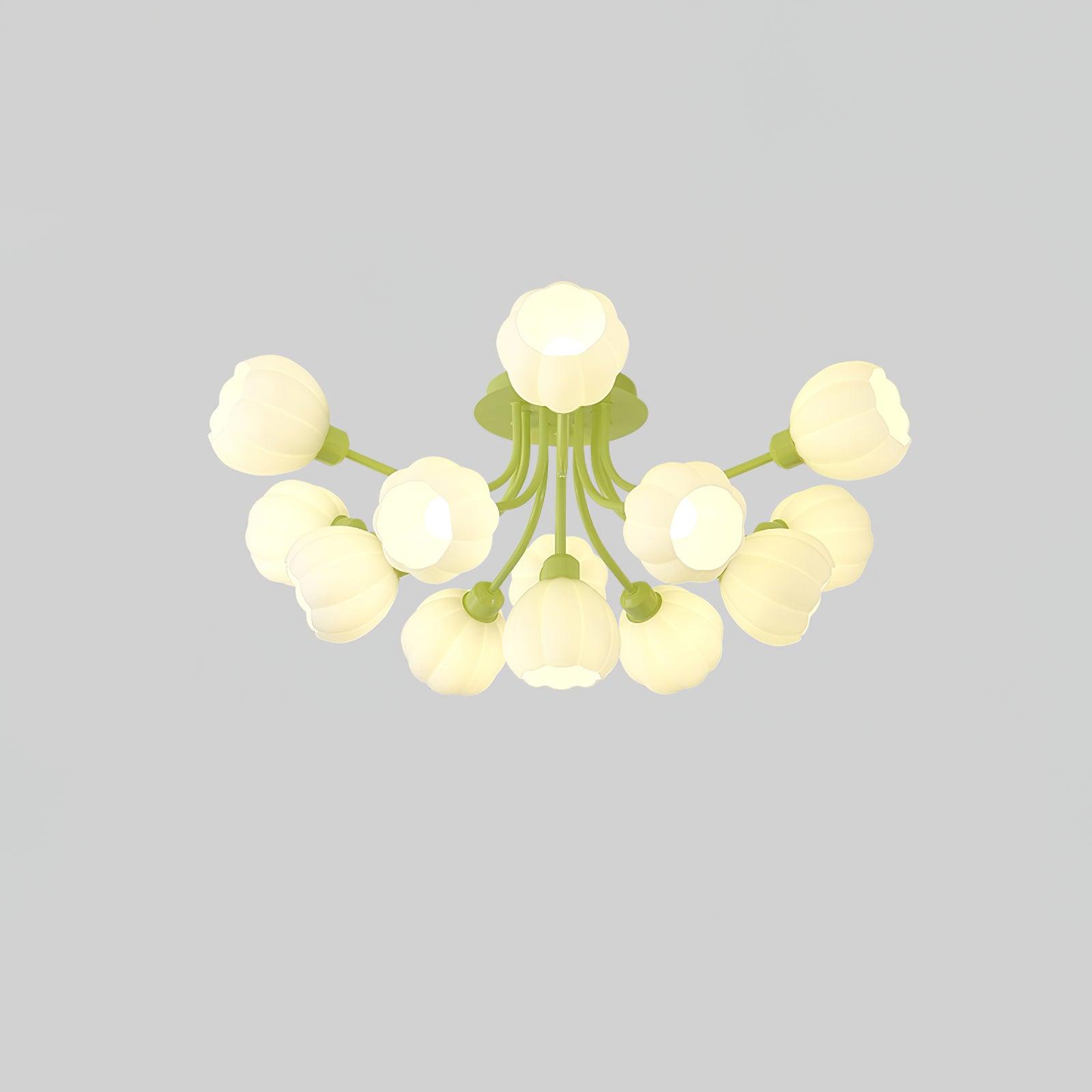Zenorarae Elegance Matcha Glas Deckenleuchte-Letslighting