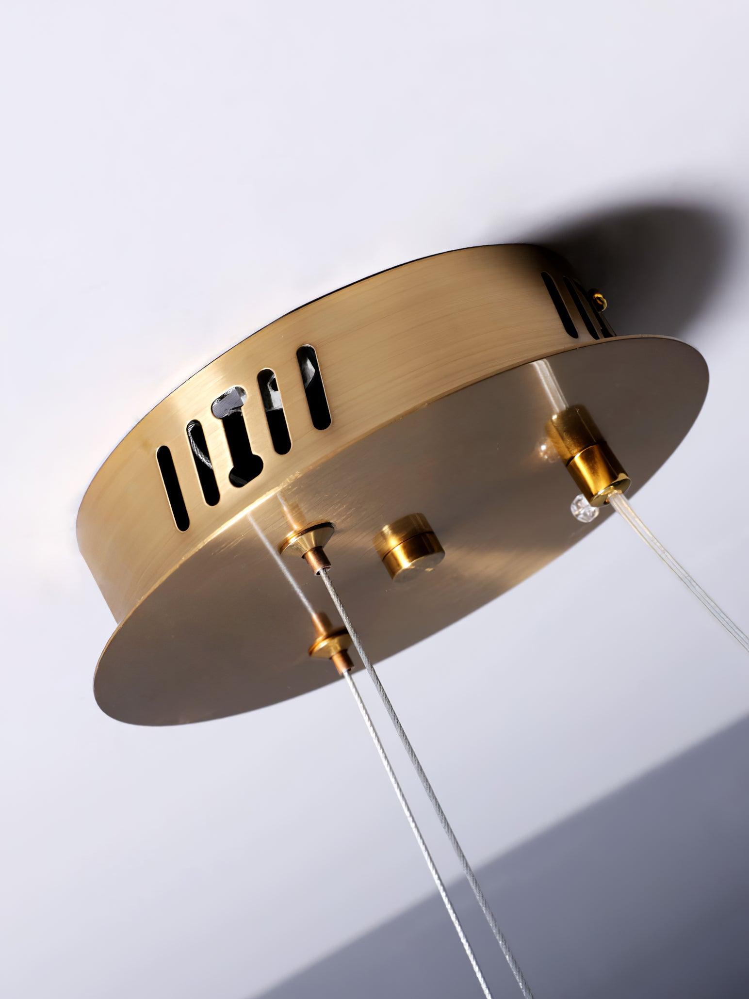 Lustra Kronleuchter Bubble Clear Ring Minimalist-Letslighting