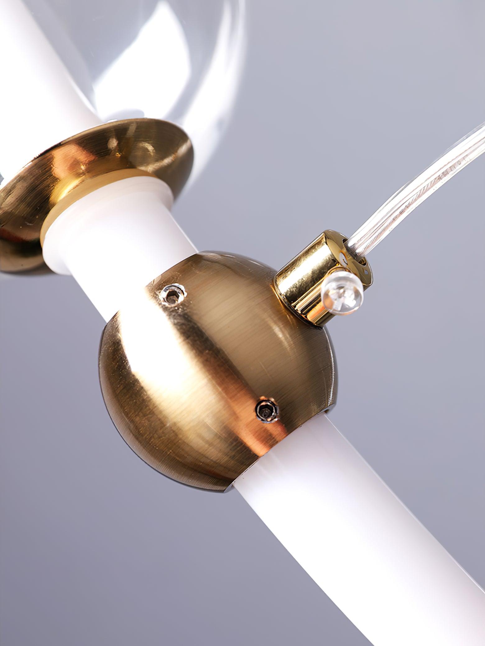 Lustra Kronleuchter Bubble Clear Ring Minimalist-Letslighting