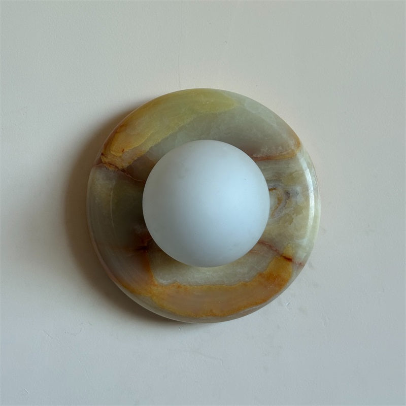 Vivina Cyan Jade Wandleuchte-Letslighting