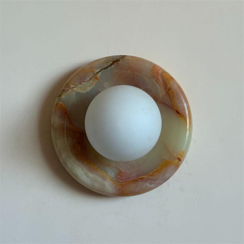 Vivina Cyan Jade Wandleuchte-Letslighting