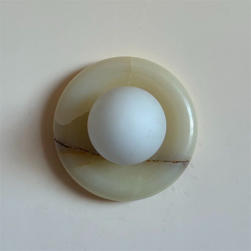 Vivina Cyan Jade Wandleuchte-Letslighting