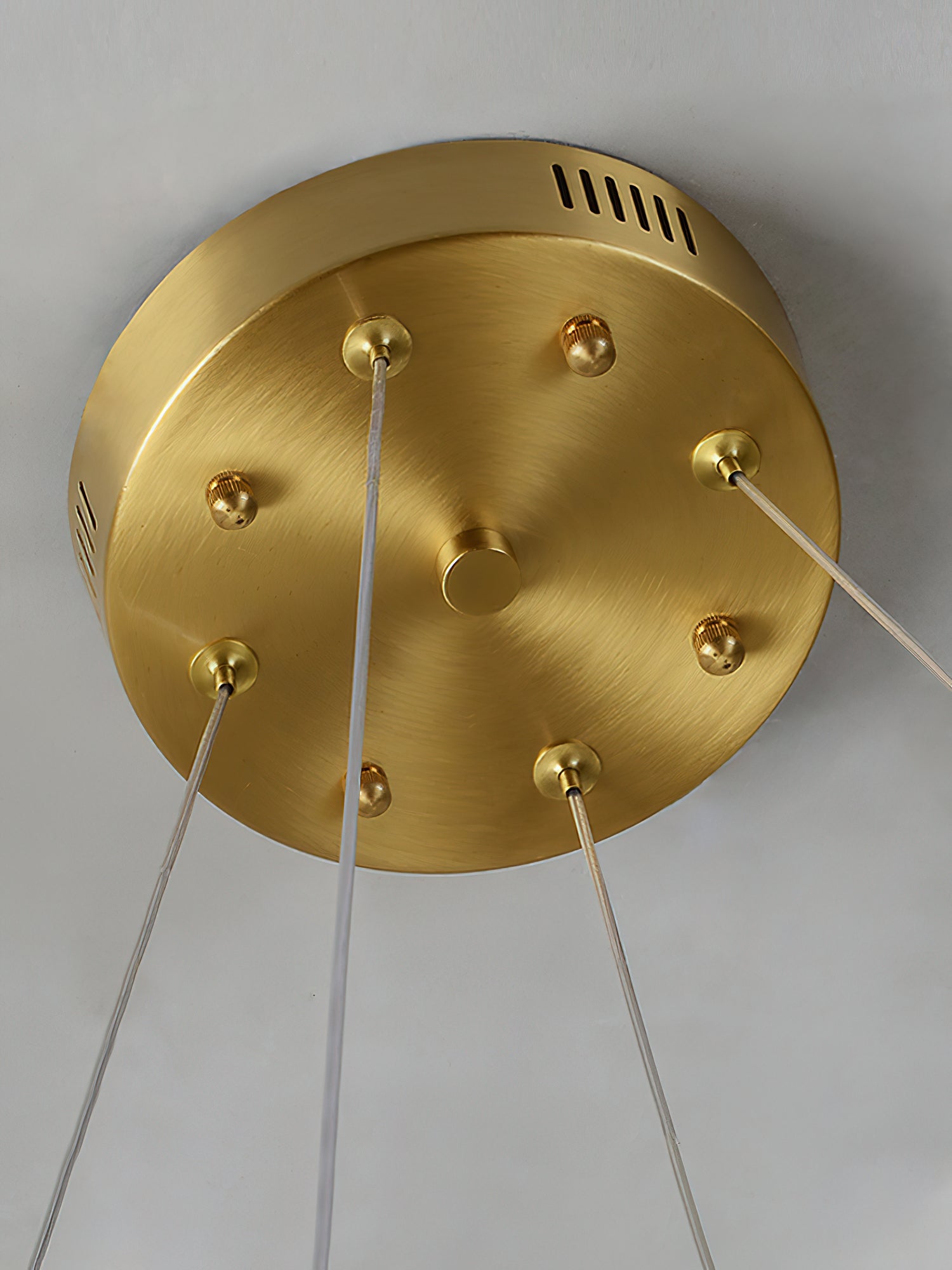 Cuzora Modern Minimalist Brass Alabaster Chandelier - Letslighting