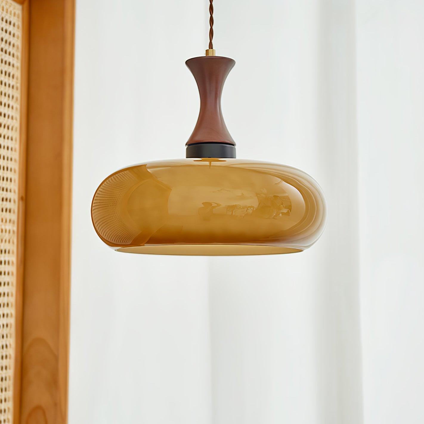 Cadenza Holz Retro Pendelleuchte-Letslighting