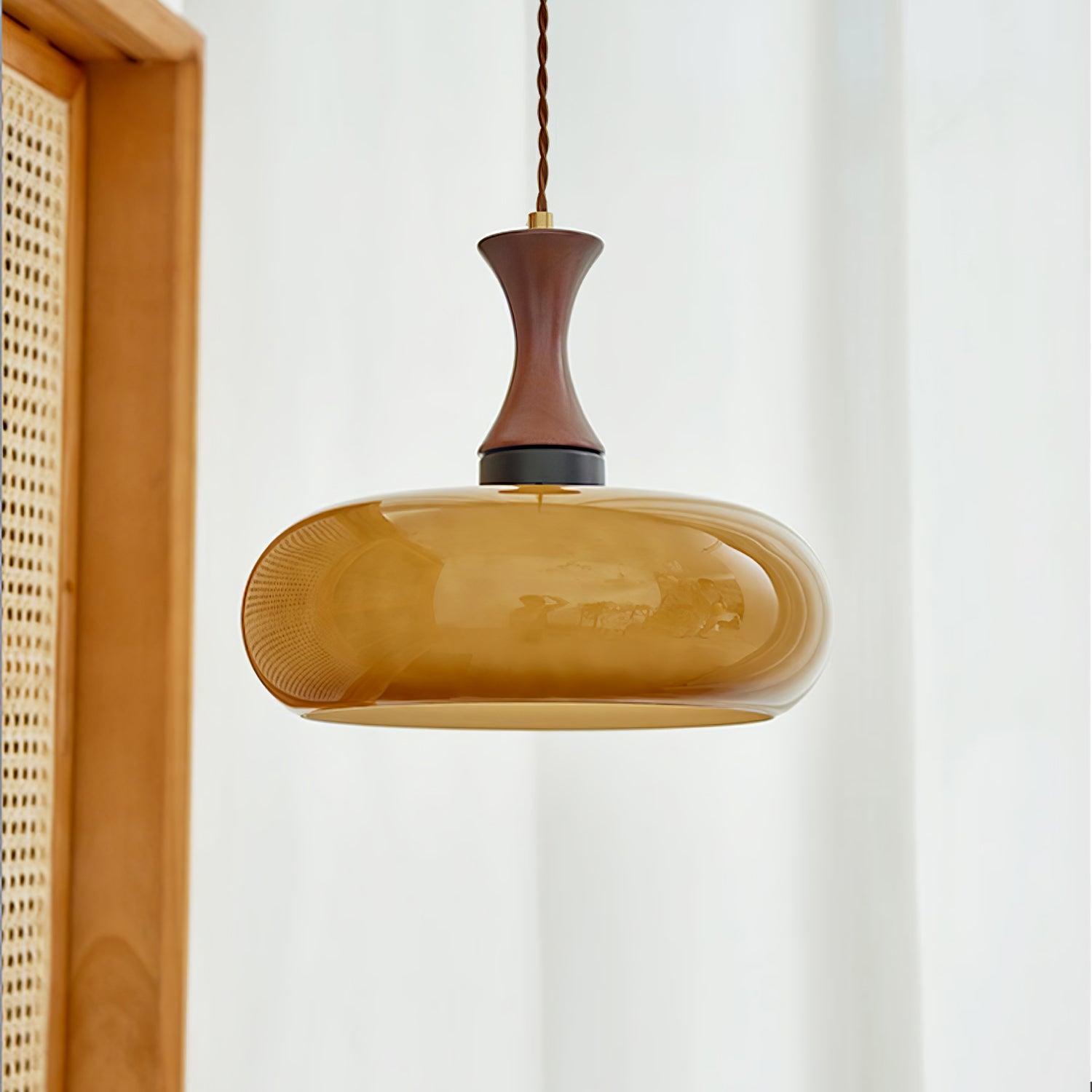 Cadenza Holz Retro Pendelleuchte-Letslighting