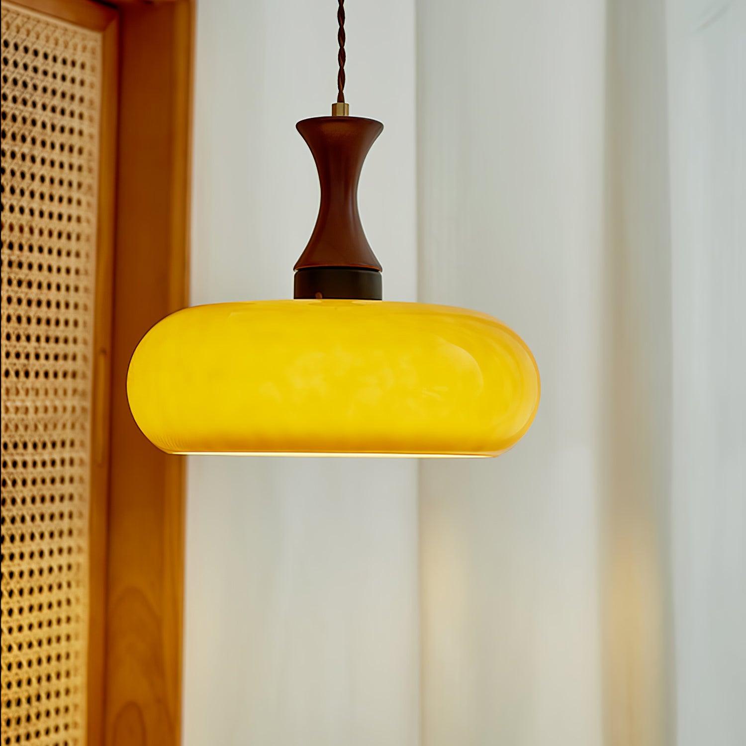 Cadenza Holz Retro Pendelleuchte-Letslighting