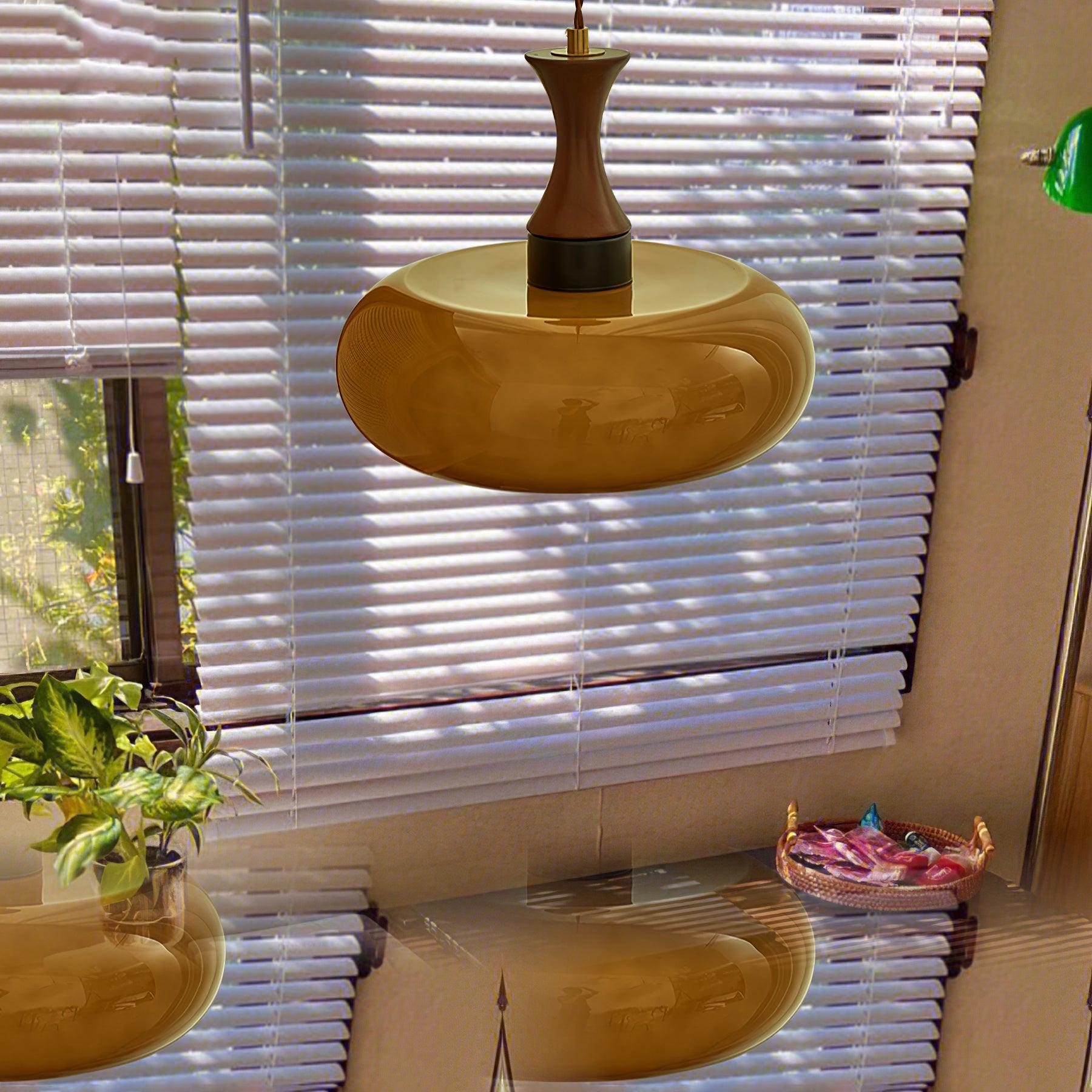 Cadenza Holz Retro Pendelleuchte-Letslighting