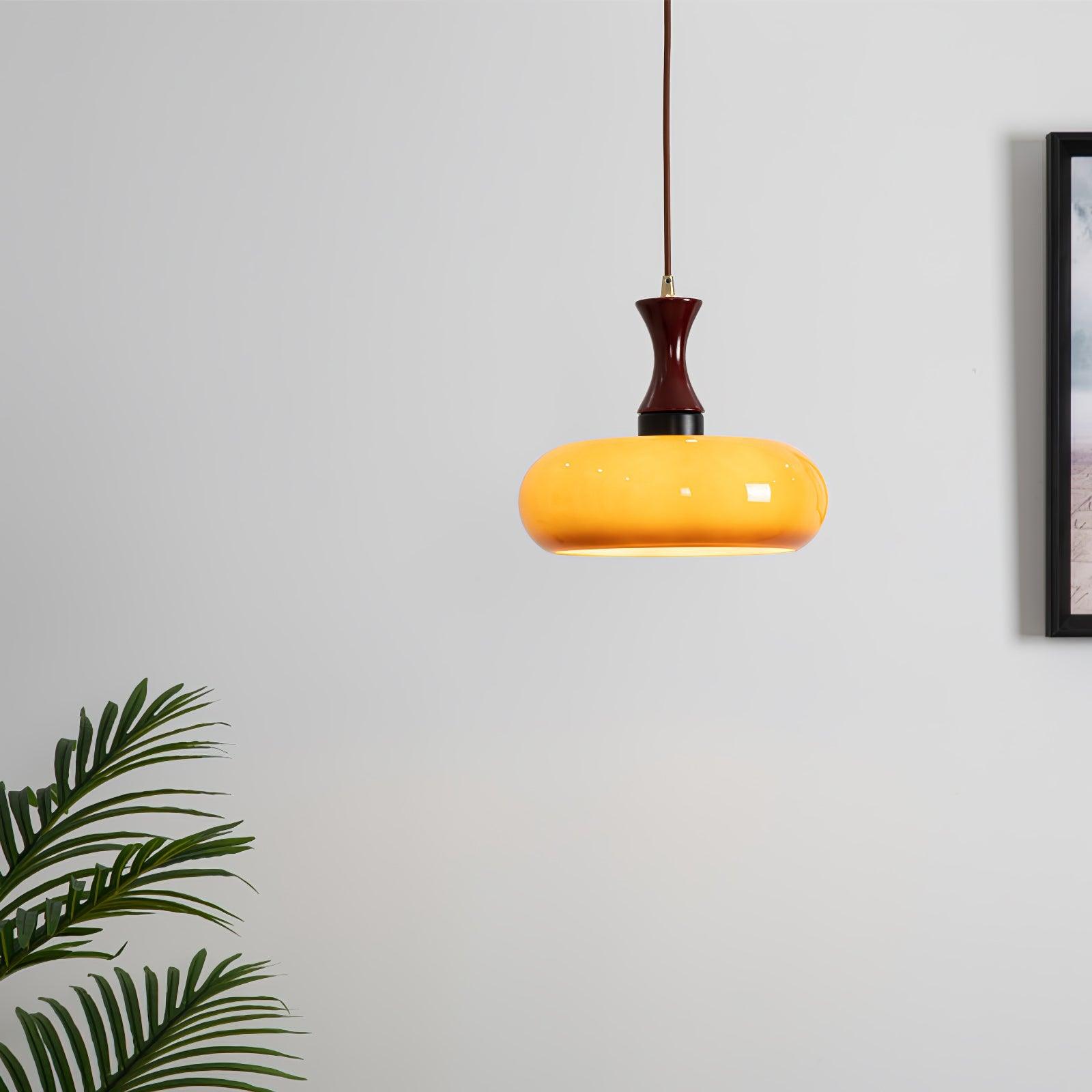 Cadenza Holz Retro Pendelleuchte-Letslighting