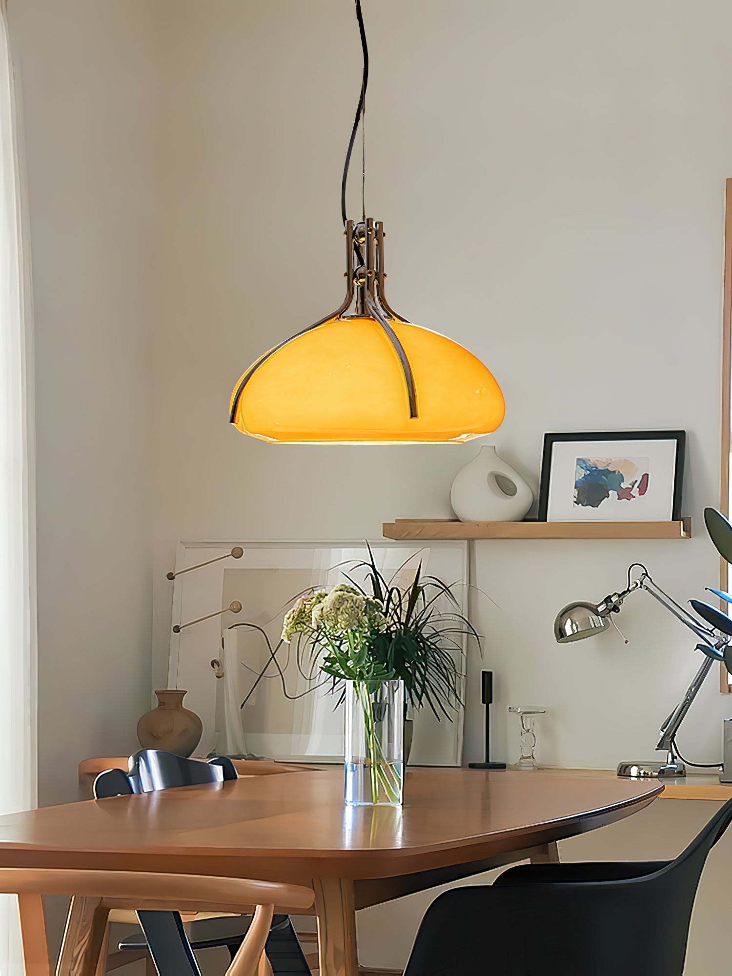 Ernorora Premium Nordic Art Glas Pendelleuchte-Letslighting