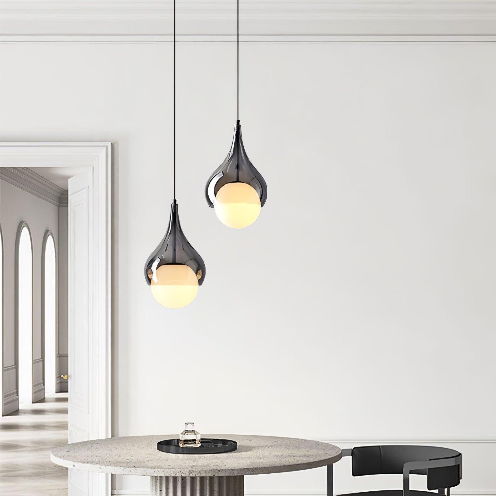 Droplet Elegant Glas Pendelleuchte-Letslighting