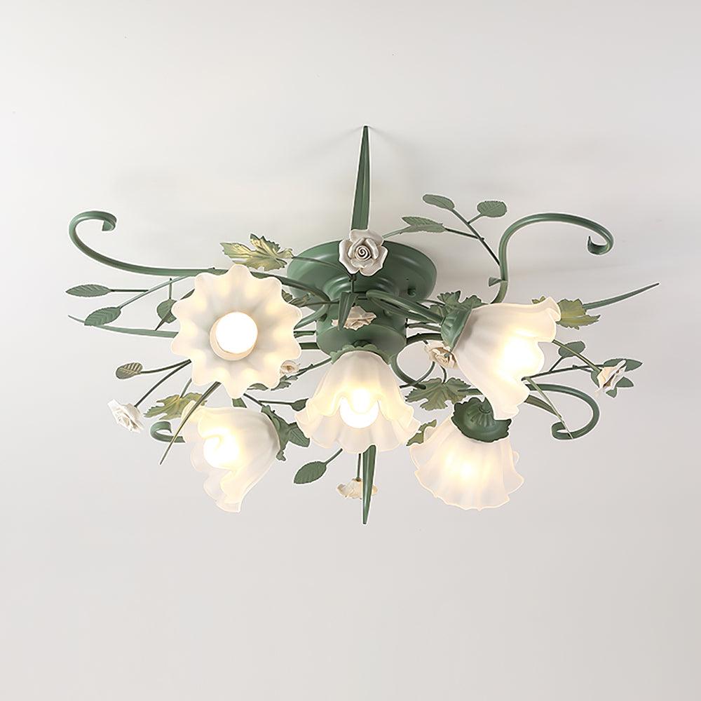 Nylirir Einzigartige Kunst-Klassiker-Deckenleuchte aus Keramik-Letslighting