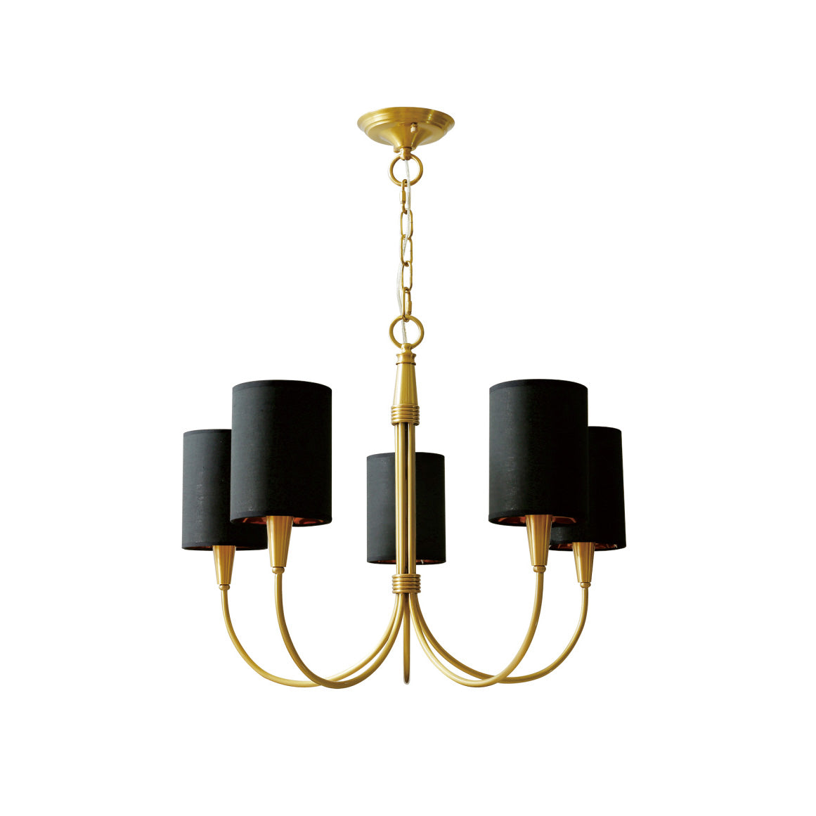 Armira Vintage Industrieller Stoff-Kronleuchter-Letslighting
