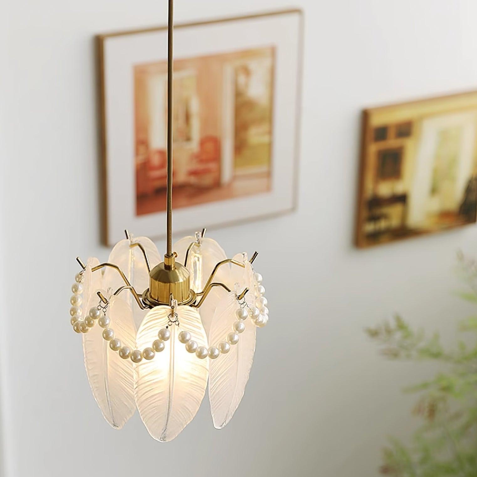 Elysia Pendelleuchte s Glas Perlen Dekoration-Letslighting