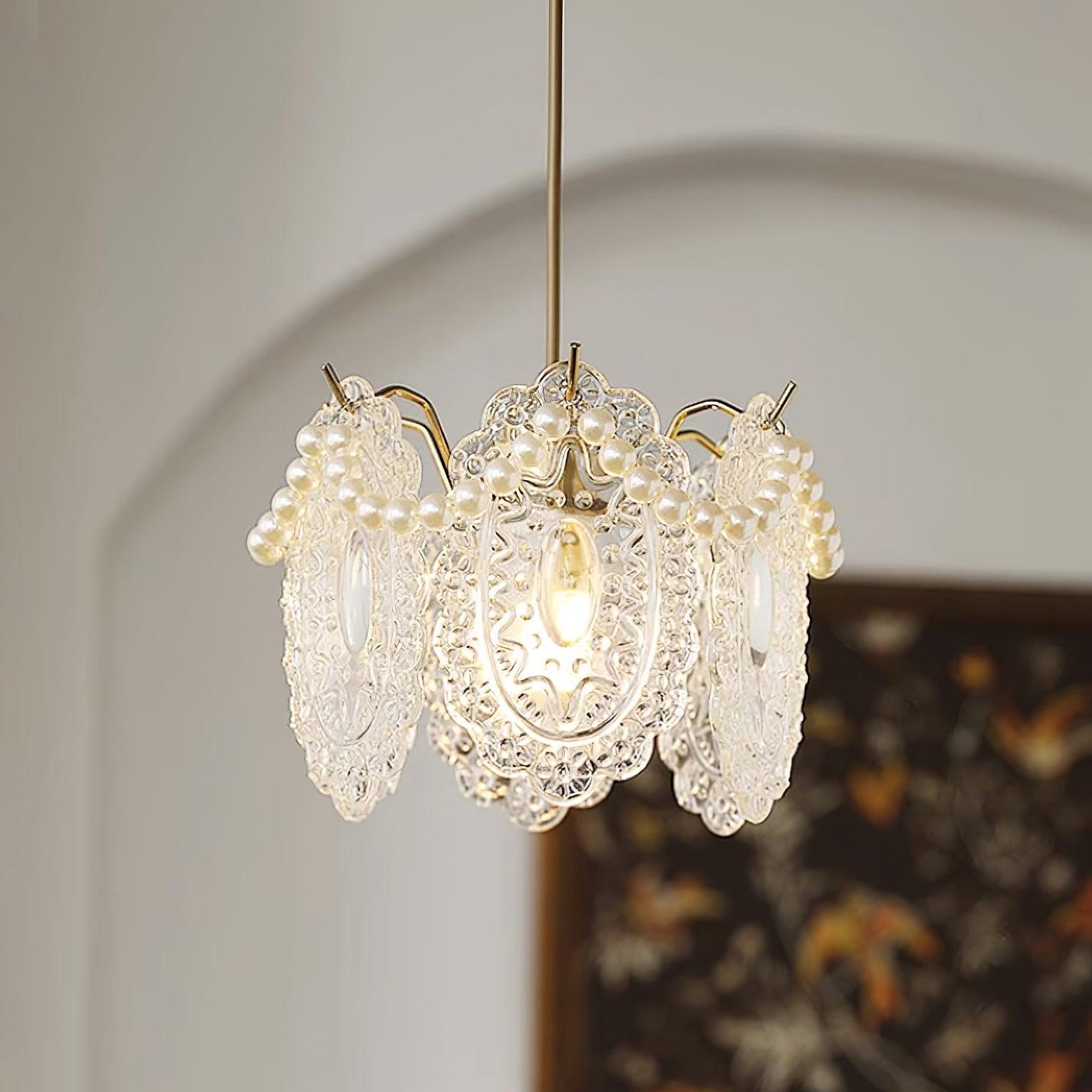 Elysia Pendelleuchte s Glas Perlen Dekoration-Letslighting