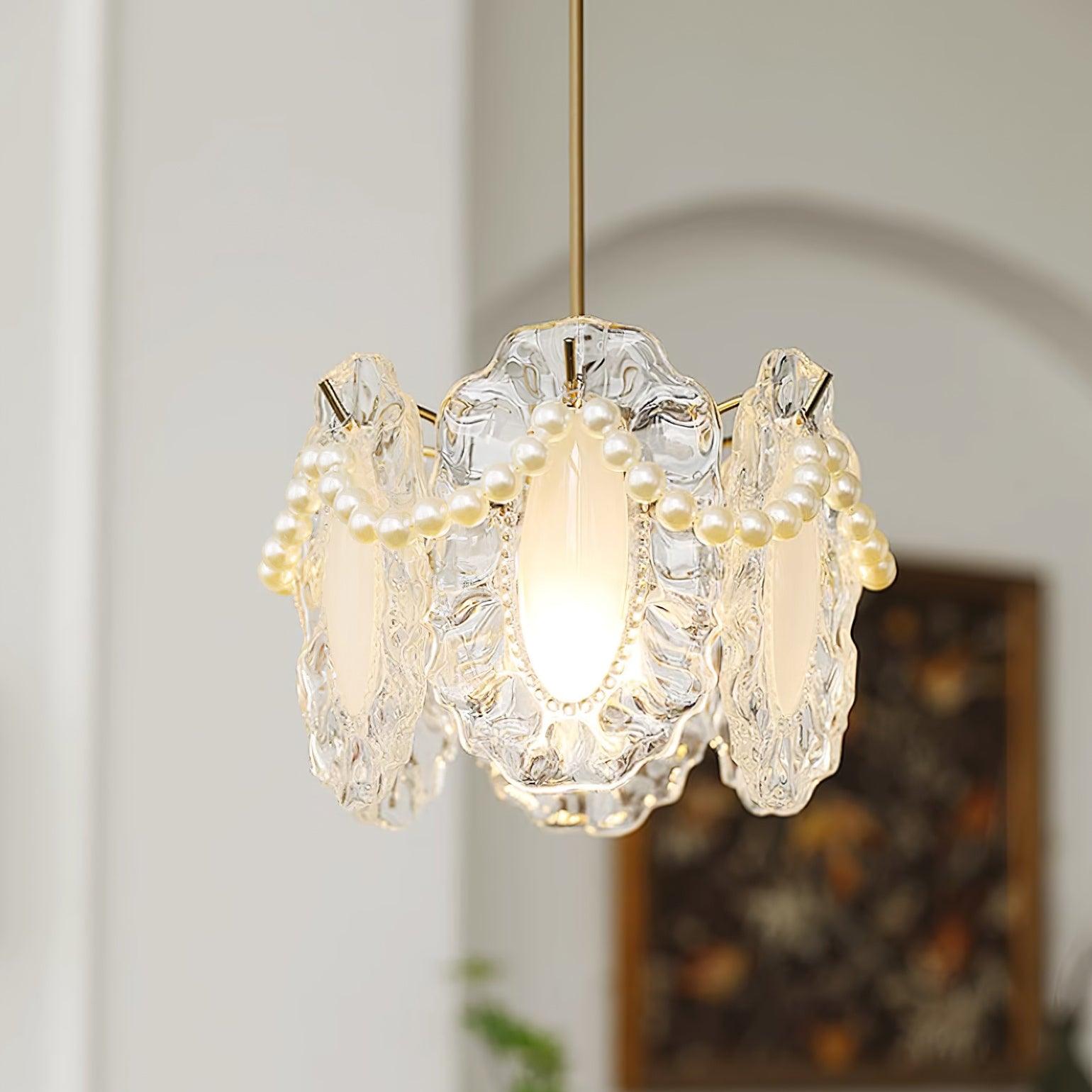 Elysia Pendelleuchte s Glas Perlen Dekoration-Letslighting