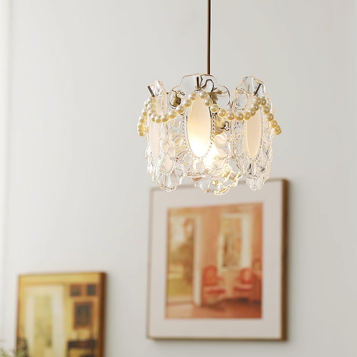 Elysia Pendelleuchte s Glas Perlen Dekoration-Letslighting