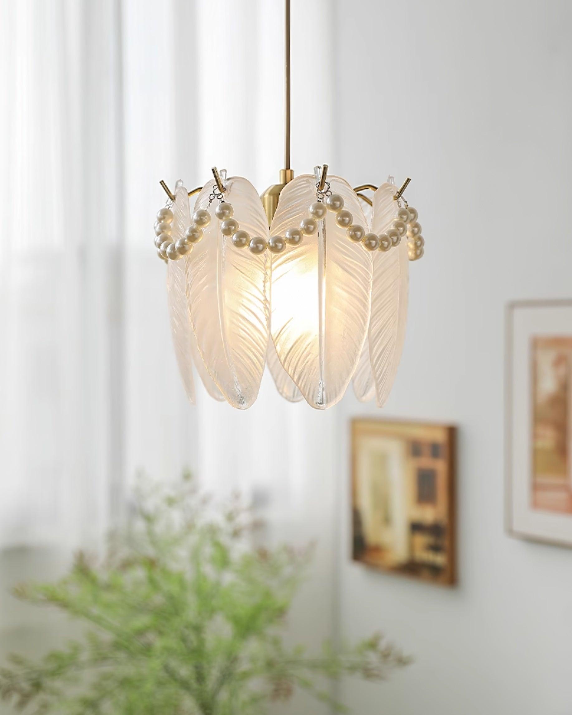 Elysia Pendelleuchte s Glas Perlen Dekoration-Letslighting