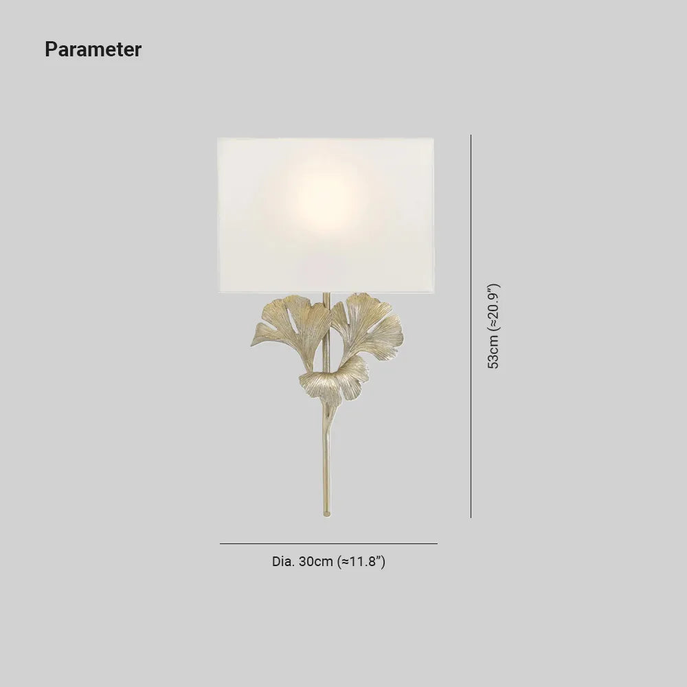 Daisy Wandleuchte Ginkgo-Blatt