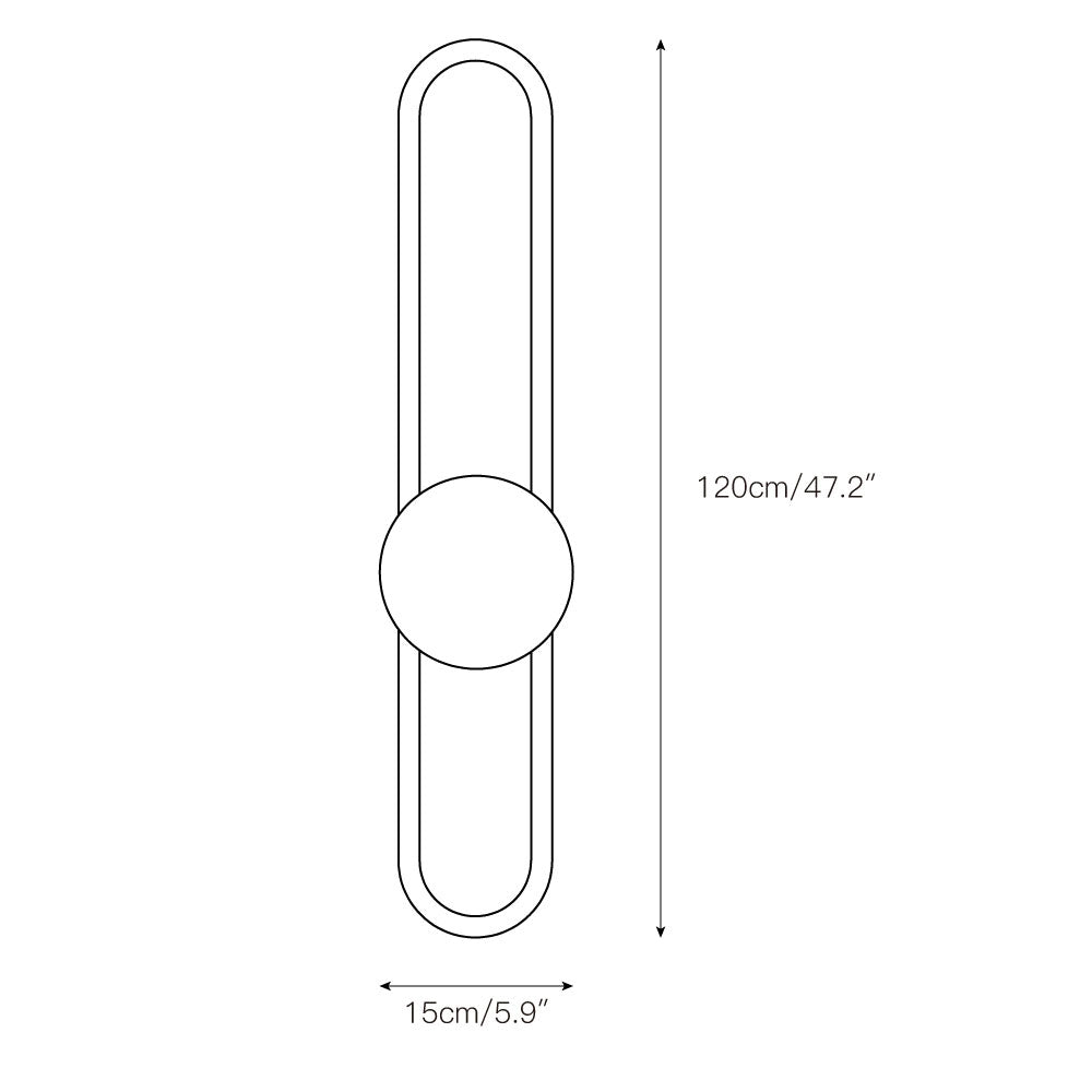 Avynor Modern Minimalist Travertine Wall Lamp - Letslighting