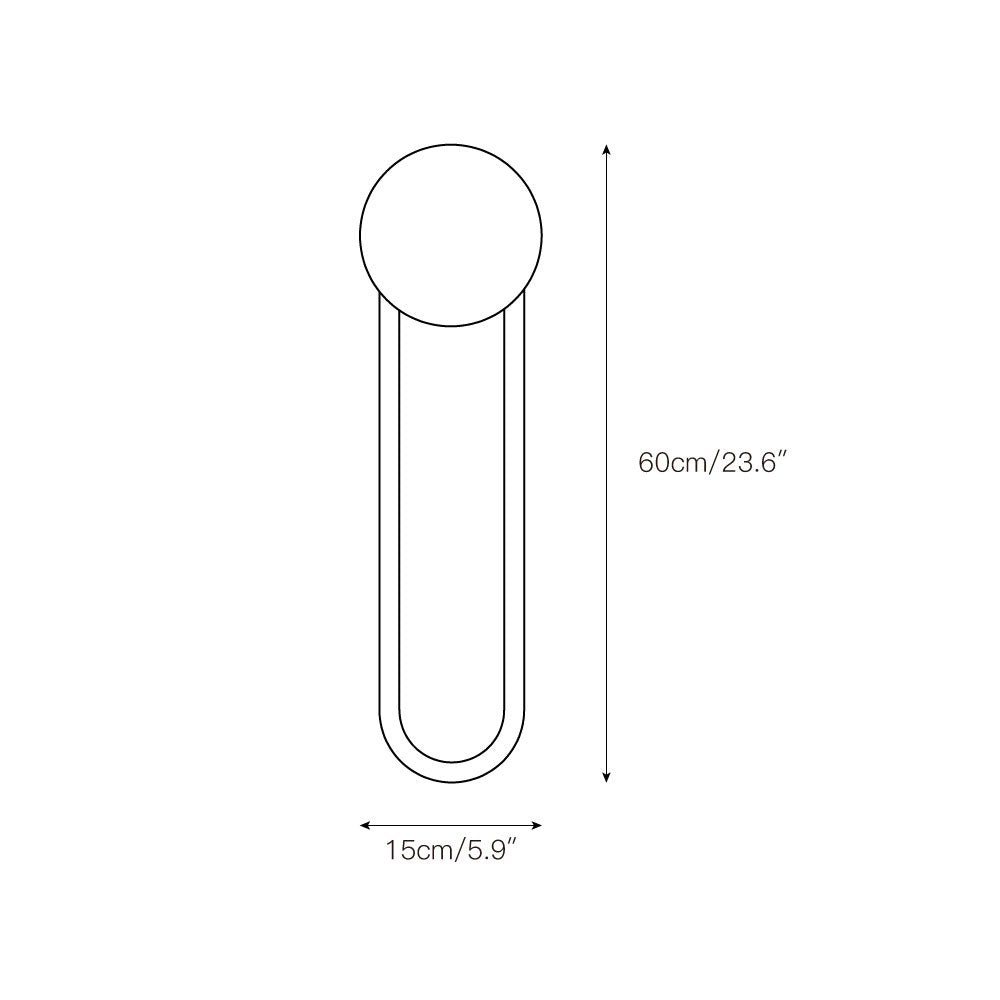 Avynor Modern Minimalist Travertine Wall Lamp - Letslighting