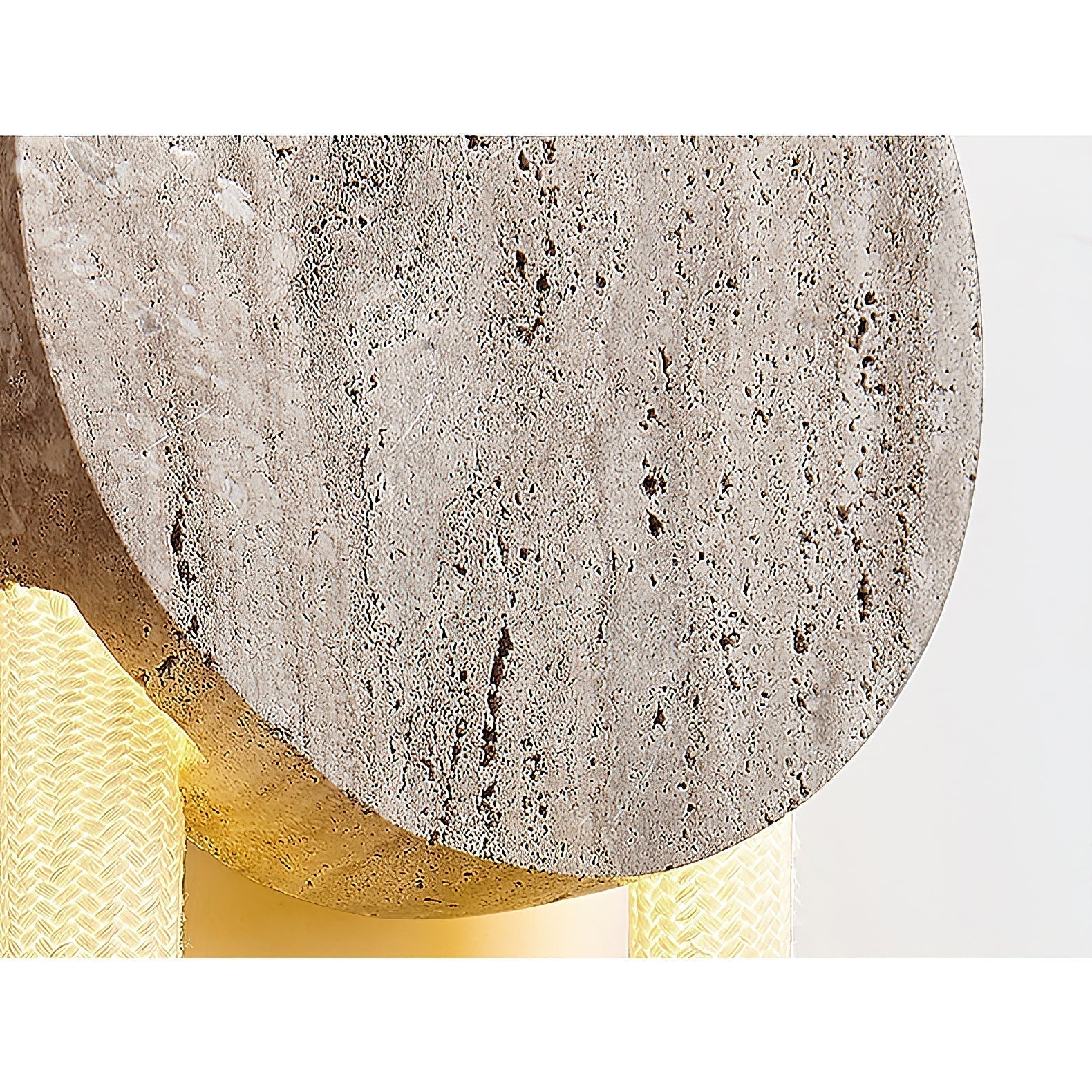 Avynor Modern Minimalist Travertine Wall Lamp - Letslighting