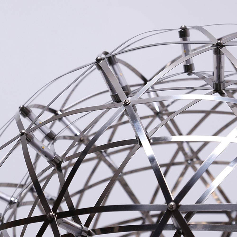 Silver Spark Ball Pendant Light - Blowlighting