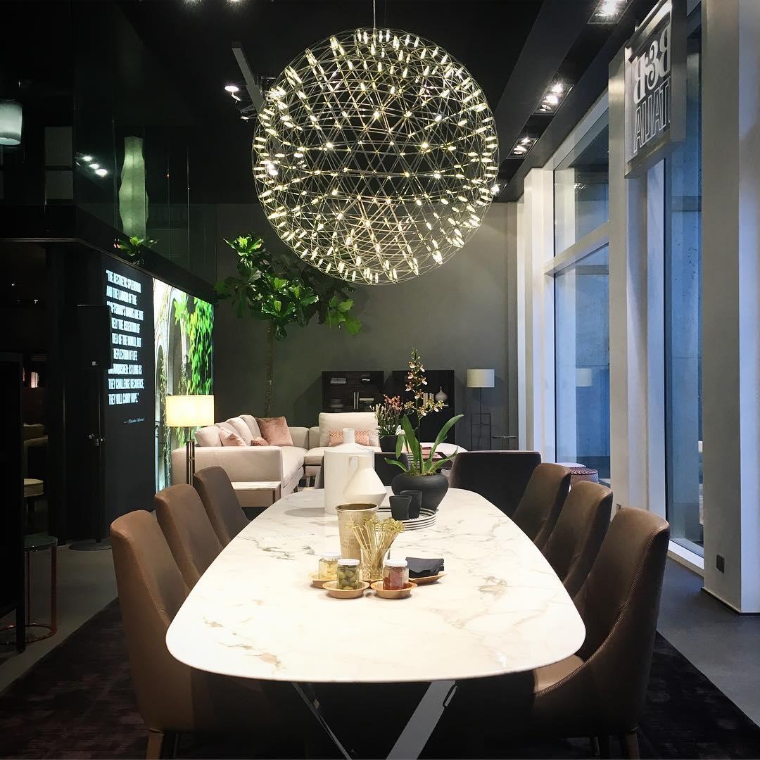 Gold Spark Ball Pendant Light - Blowlighting
