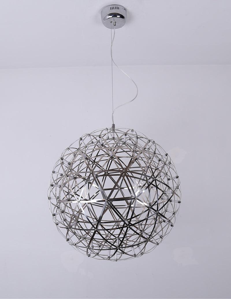 Silver Spark Ball Pendant Light - Blowlighting