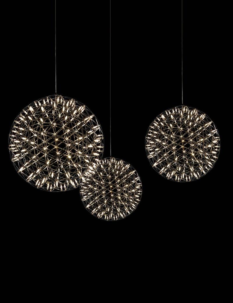 Gold Spark Ball Pendant Light - Blowlighting