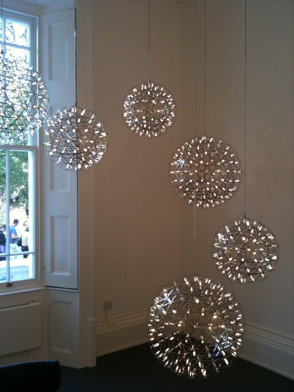 Gold Spark Ball Pendant Light - Blowlighting
