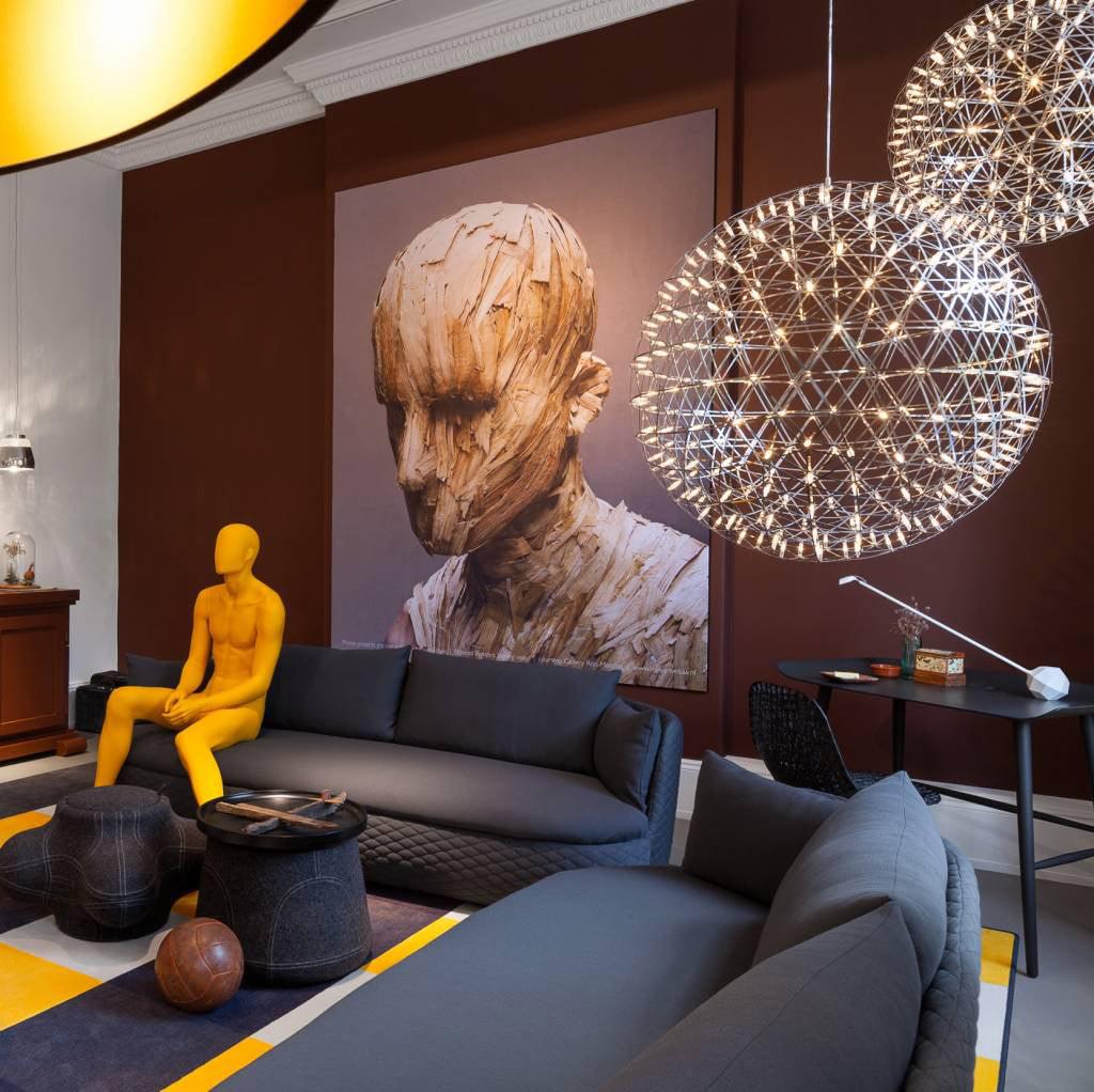 Silver Spark Ball Pendant Light - Blowlighting