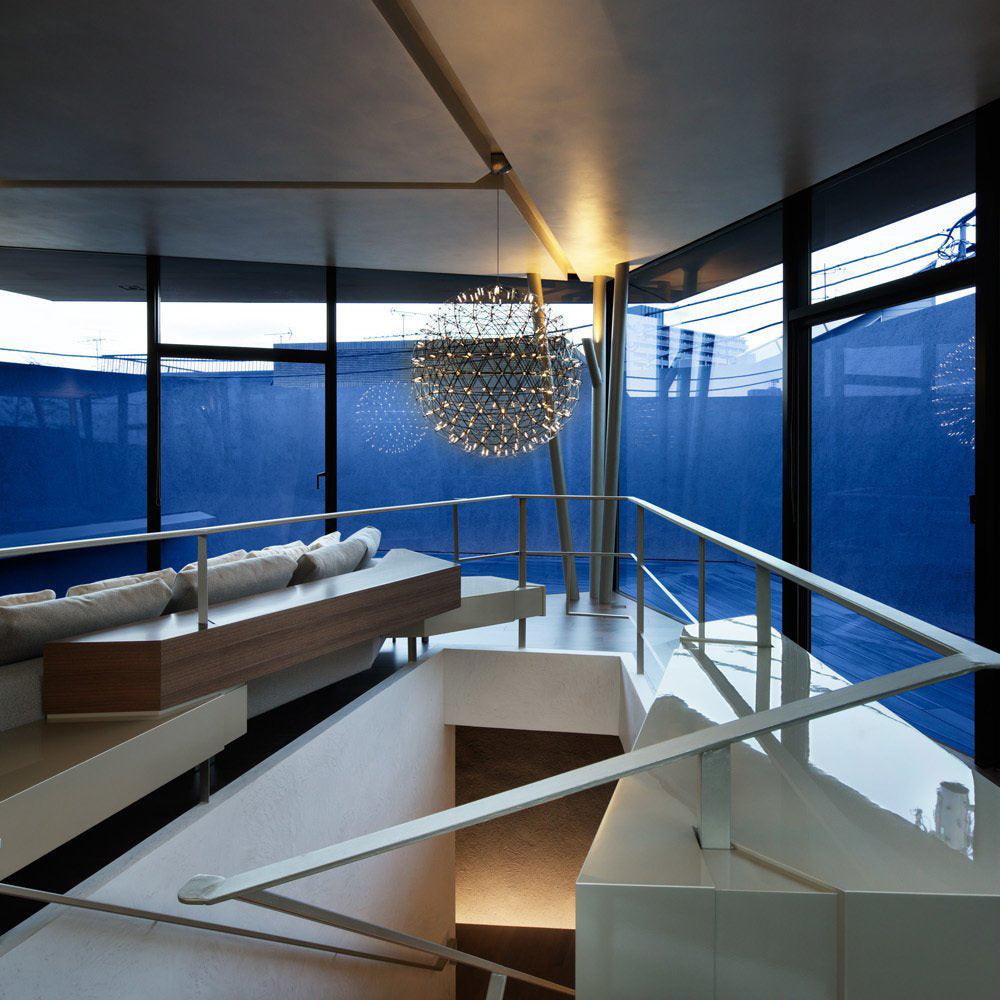 Silver Spark Ball Pendant Light - Blowlighting