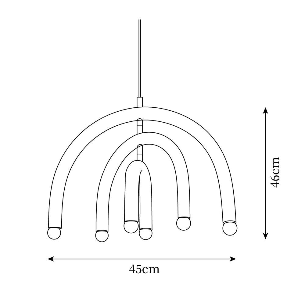 Tyler Moderne Metall Pendelleuchte-Letslighting