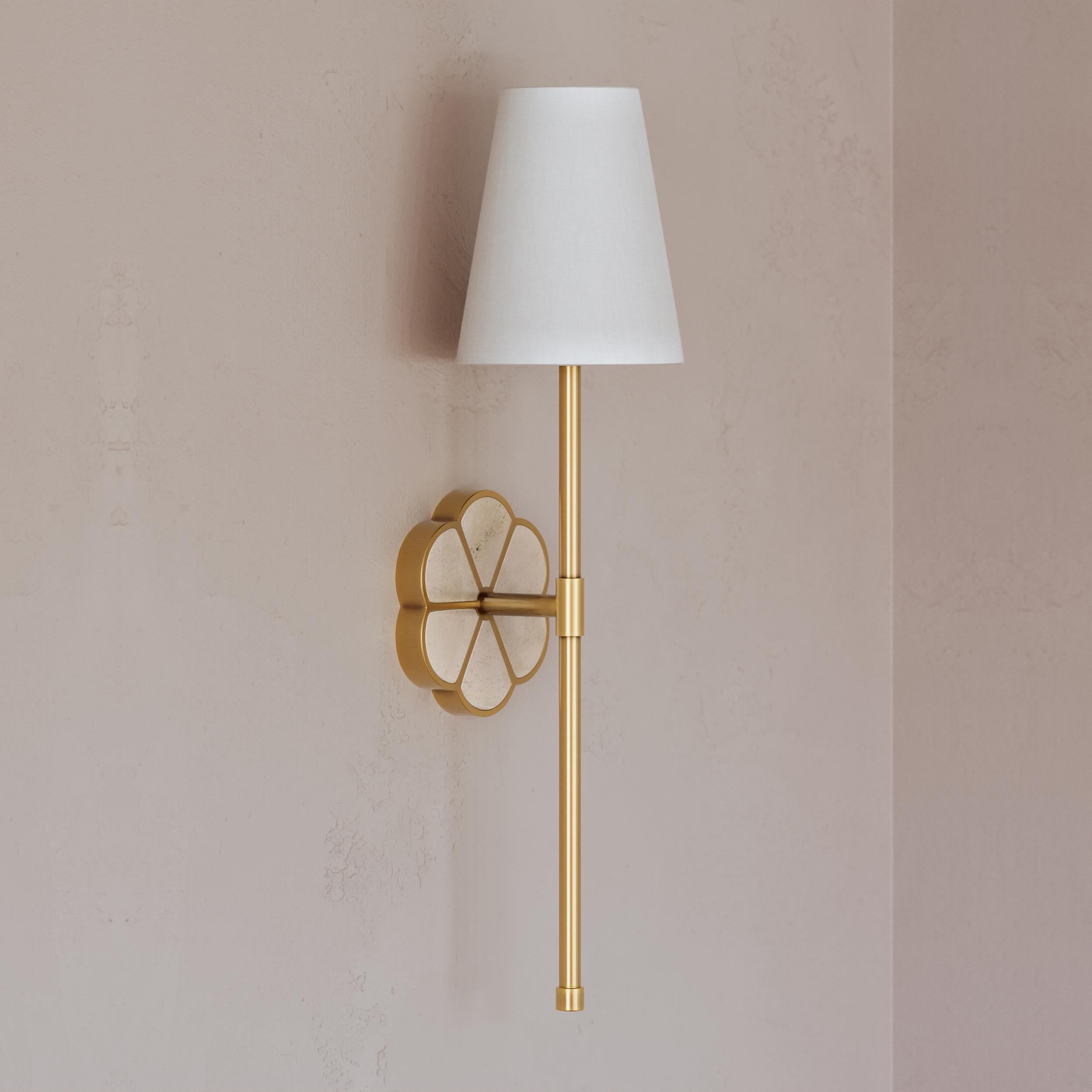 Eldorora Stoff Vintage Industrial Wandleuchte-Letslighting