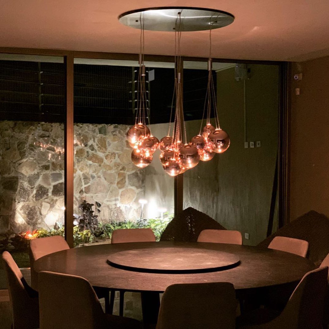 Thalirce Luxus-Pendelleuchte aus Glas-Letslighting