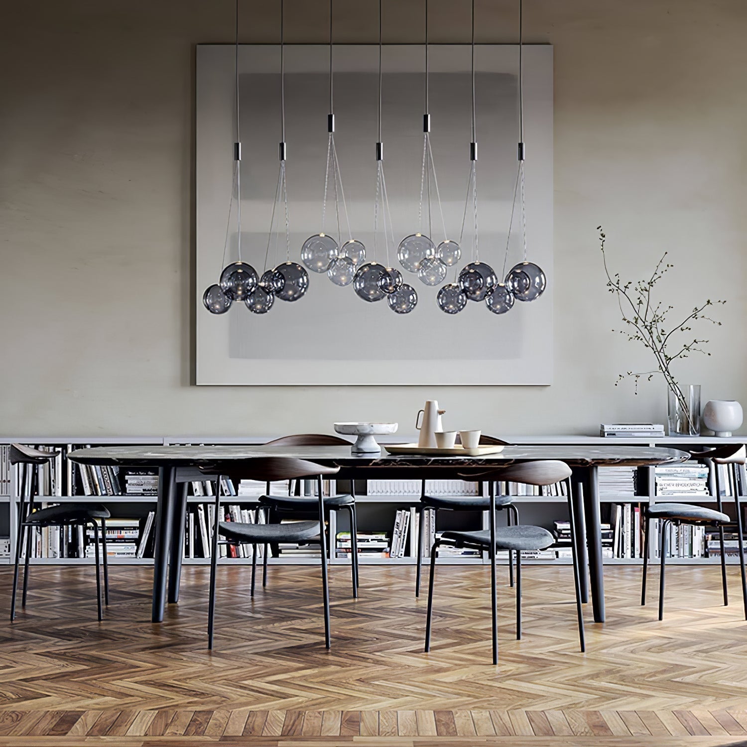 Thalirce Luxus-Pendelleuchte aus Glas-Letslighting