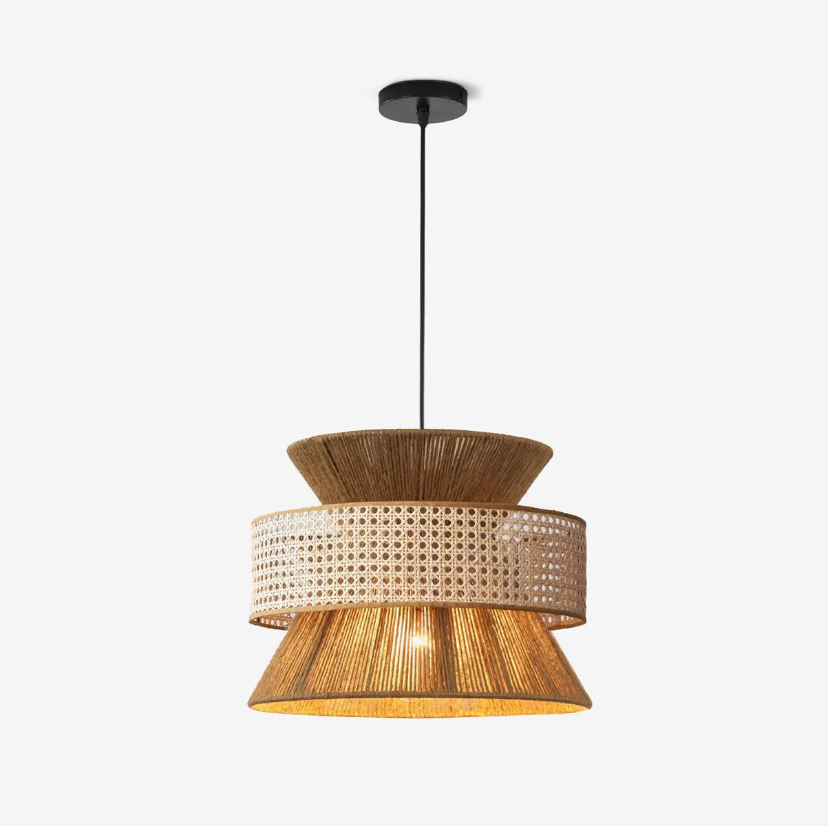 Aria Bohemian Bambus Pendelleuchte-Letslighting