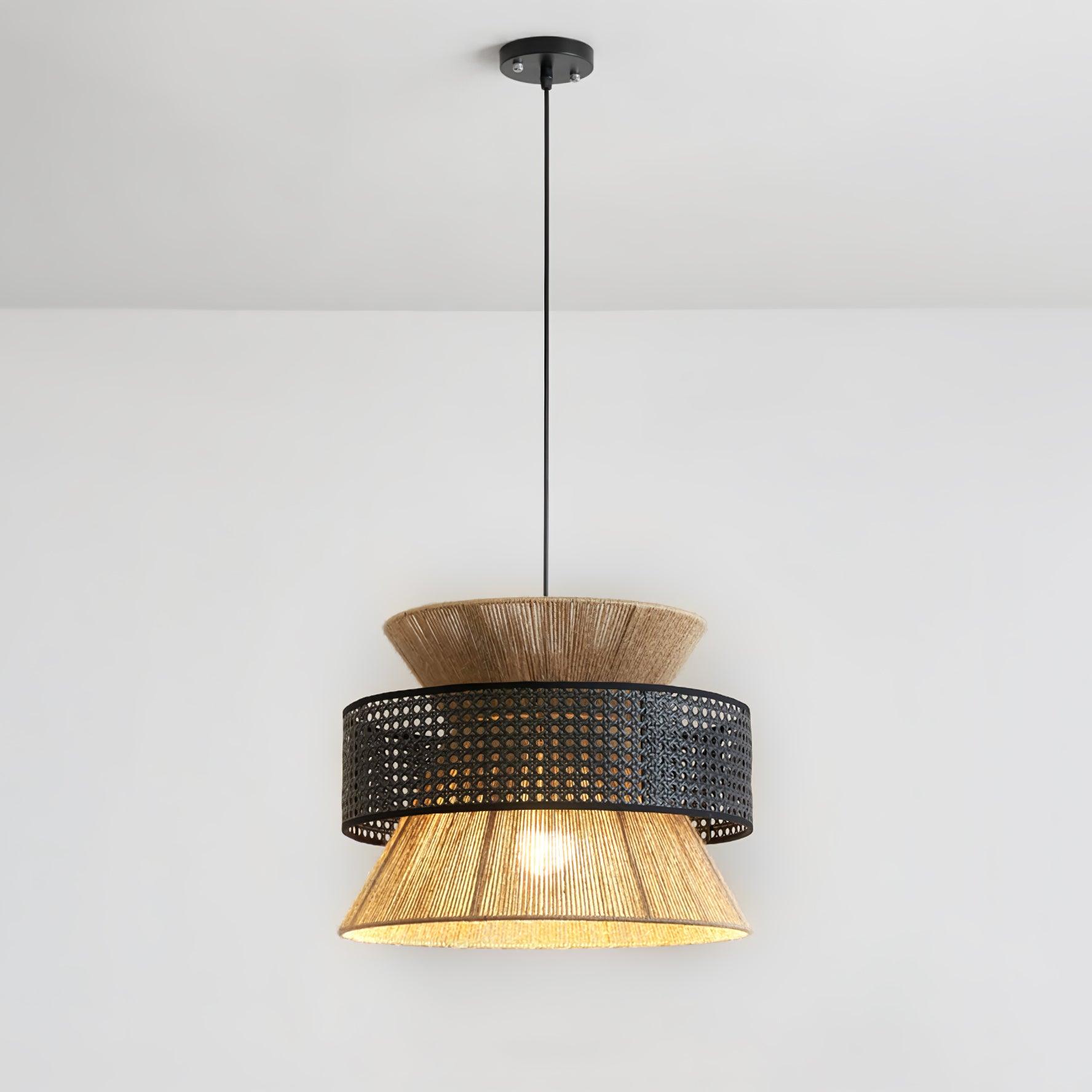 Aria Bohemian Bambus Pendelleuchte-Letslighting