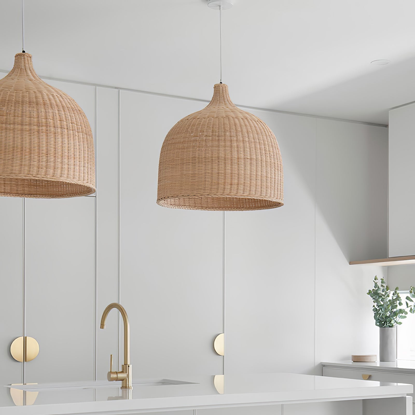 Willow Rustikal Rattan Pendelleuchte Leuchte-Letslighting