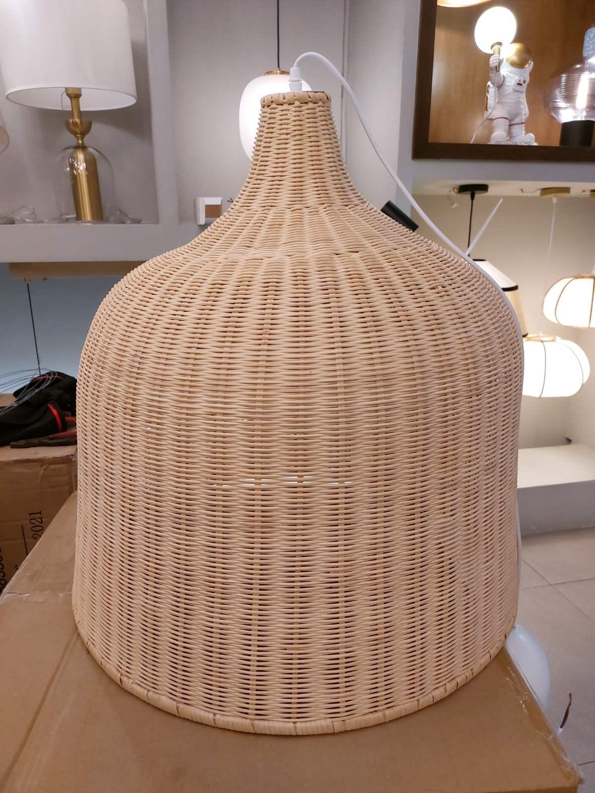 Willow Rustikal Rattan Pendelleuchte Leuchte-Letslighting