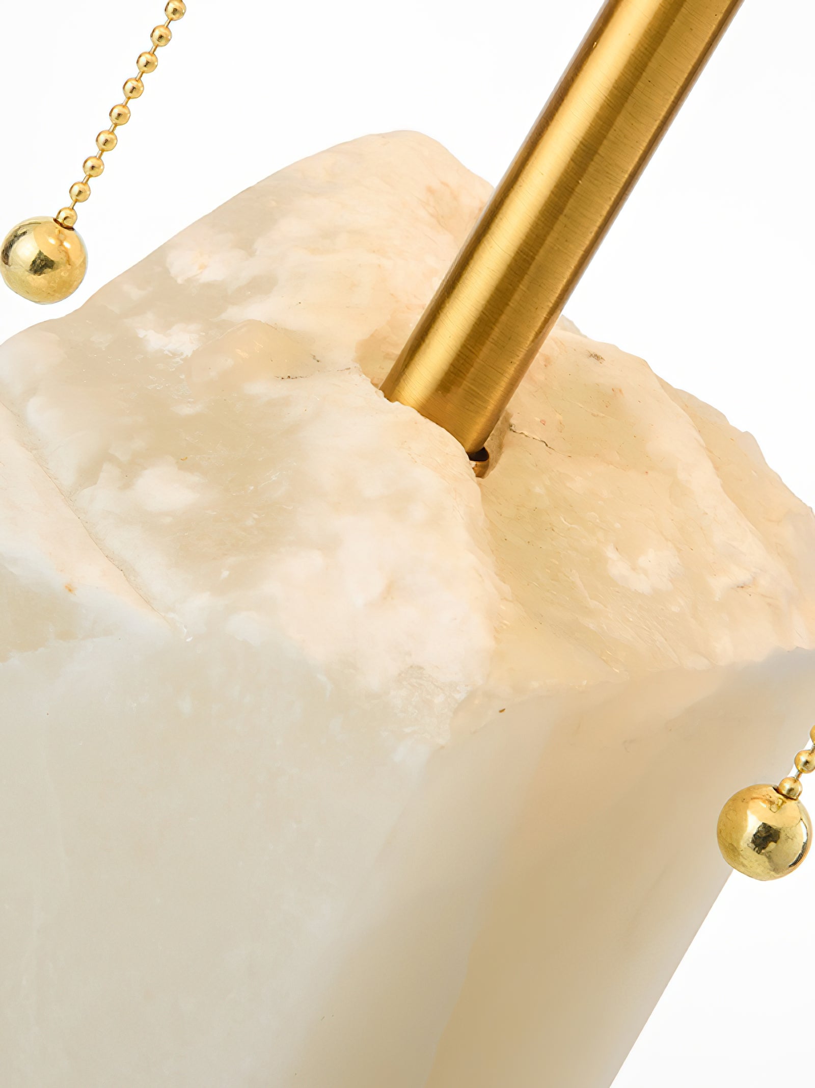 Raw Alabaster Table Lamp - Letslighting