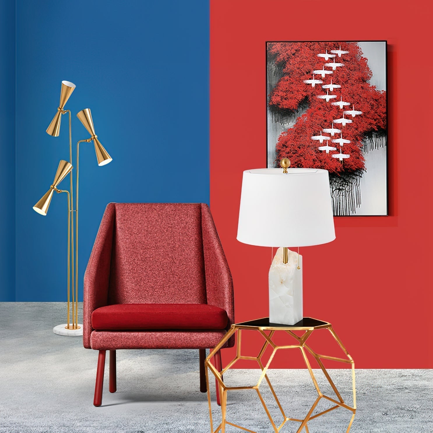 Raw Alabaster Table Lamp - Letslighting