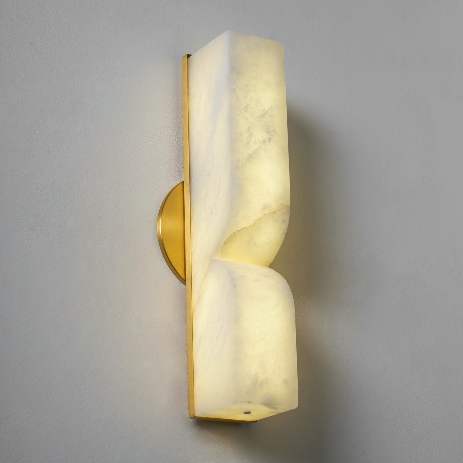 Lyvenisra Modern Minimalist Rectangular Alabaster Wall Lamp - Letslighting