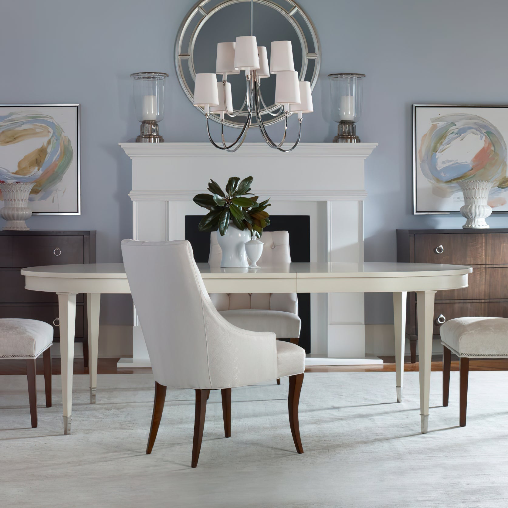 Ilsoris Kronleuchter Stoff Postmodern Luxus-Letslighting